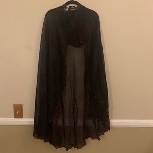 Spiderweb Cloak Costume